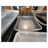 Assorted Bakeware Lot Metal Glass Silicone Pans Dishes Kitchen Set