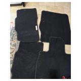 Ford OEM Black Carpet Floor Mat Set 4 Pc LB5B-513017-A Good