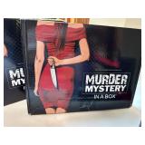 Murder Mystery in a Box Party Game Set of 4 Mystery Experiences Co