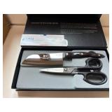 Cutco Knife & Kitchen Shears Gift Set w Box Personalized Engraved