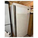 United Upright Freezer White Heavy Duty Single Door Vintage