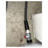 Expandable Garden Hose with Spray Nozzle & Shutoff Valve, See Photos