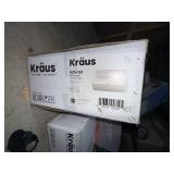 Kraus KCV-121 Rectangular Ceramic Vessel Sink White 19-1/4 in