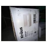 Kraus KCV-121 Rectangular Ceramic Vessel Sink White 19-1/4 in
