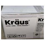 Kraus KCV-121 Rectangular Ceramic Sink White 19-1/4 in Boxed