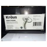 Kraus KGW-1700SN Vessel Glass Waterfall Bathroom Faucet Satin Nickel