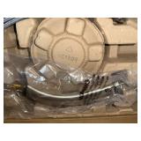 Kraus KGW-1700SN Vessel Glass Waterfall Bathroom Faucet Satin Nickel
