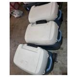 Igloo MaxCold Island Breeze Roller 50 Quart Coolers (Lot of 3)