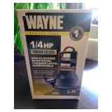 Wayne VIP25 1/4 HP Utility Pump 1800 GPH