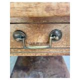 Vintage Mersman Side Table With Drawer & Shelf