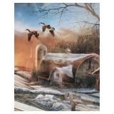Terry Redlin the Sharing Season II Framed Print 37 X 23