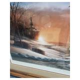 Terry Redlin the Sharing Season II Framed Print 37 X 23