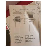 Bathroom Faucet Set of 2 With Drain