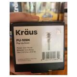 Kraus Mounting Ring & Pop Up Drain Mixed Lot (3 Pieces)