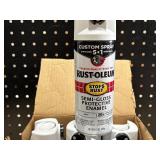 Rust-Oleum Semi-Gloss White Spray Paint 6 Pack