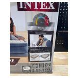 Intex Queen Deluxe Airbed with Headboard and Internal Pump