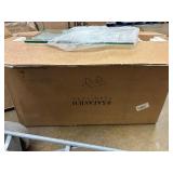 Jacob Rectangular Glass Leg Modern Coffee Table