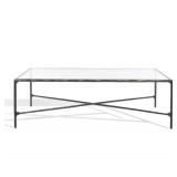 Jessa Rectangle Metal Coffee Table