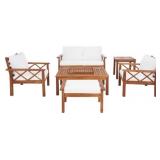 Loanna 6 Piece Outdoor Living Set