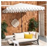 Elegant Valance 7.5 Ft Square Umbrella