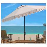 Elegant Valance 11ft Round Umbrella