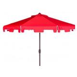 Uv Resistant Zimmerman 9 Ft Crank Market Auto Tilt Umbrella With Flap