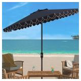 Elegant Valance 11ft Round Umbrella