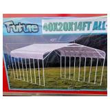 Unused 2026 FUTURE 40x20x14 FT All-Steel Carport FT-SC40