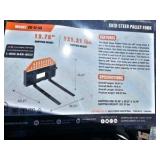 Unused 2026 WOLVERINE Skid Steer Pallet Fork FK-11-48W