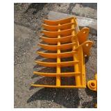 Unused 2026 FUTURE CAT305 Excavator Rake with Teeth - [Excavator Attachments]