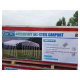 Unused 2026 FUTURE 40x20x14 FT All-Steel Carport FT-SC40