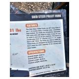Unused 2026 WOLVERINE Skid Steer Pallet Fork FK-11-48W