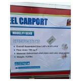 Unused 2026 FUTURE 40x20x14 FT All-Steel Carport FT-SC40