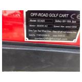 Unused 2026 FUTURE Off-Road Golf Cart FT-GC42S