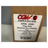 CGW Abrasives Flap Disc Aluminum A3 w/Coating 4-1/2 X 7/8 (10 Total)