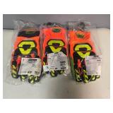 Ironclad Industrial Impact Rigger Cut 5 Gloves 2XL (3 Pairs)