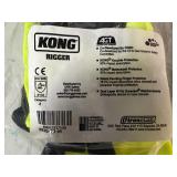 Kong Rigger Gloves Size M (1 Pair) Ironclad Touchscreen Polyurethane Gloves Size M (2 Pairs)
