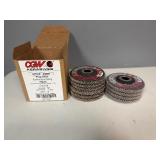 GCW Abrasives Flap Disc Aluminum A3 w/Coating Regular 4-1/2x7/8 (10 Total)