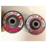 GCW Abrasives Flap Disc Aluminum A3 w/Coating Regular 4-1/2x7/8 (10 Total)