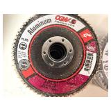 GCW Abrasives Flap Disc Aluminum A3 w/Coating Regular 4-1/2x7/8 (10 Total)