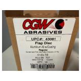 GCW Abrasives Flap Disc Aluminum A3 w/Coating Regular 4-1/2x7/8 (10 Total)