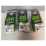 Ironclad Kong Waterproof Gloves Size L (3 Pairs)