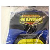 Ironclad Kong Corded Palm Waterproof Gloves XL (3 Pairs)
