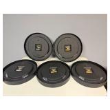 5 Office Clocks (3 Working, 2 Untested/Dead Battery) (12 ")