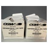 CGW Camel Grinding Wheels Cartridge Rolls- Full Taper 1/2x1-1/2x1/8 (Approx. 200)