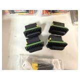 Various Electrical Supplies Micro Pan Sensor, HDMI Adapter, Locking Connector and Plug, Plus More