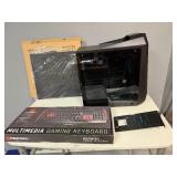 Predator Orion 3000 Gaming Desktop (CASE ONLY No Internals) W/ Extra Glass and Metal Side Panels AND Cyberpower PC Multimedia Gaming Keyboard