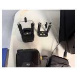 Large Lot of Audio Visual Equipment RODELINK Wireless Microphone Kit W/ Reciever and Transmitter, Glide Gear Teleprompter Frame, Misc. Attachments