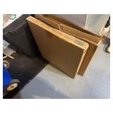 Three New in Box Uline Gridwall Panels with Two Cartons Uline Gridwall Panels T-Legs