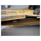 Three New in Box Uline Gridwall Panels with Two Cartons Uline Gridwall Panels T-Legs